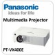 Multimedia Projector PT VX400E